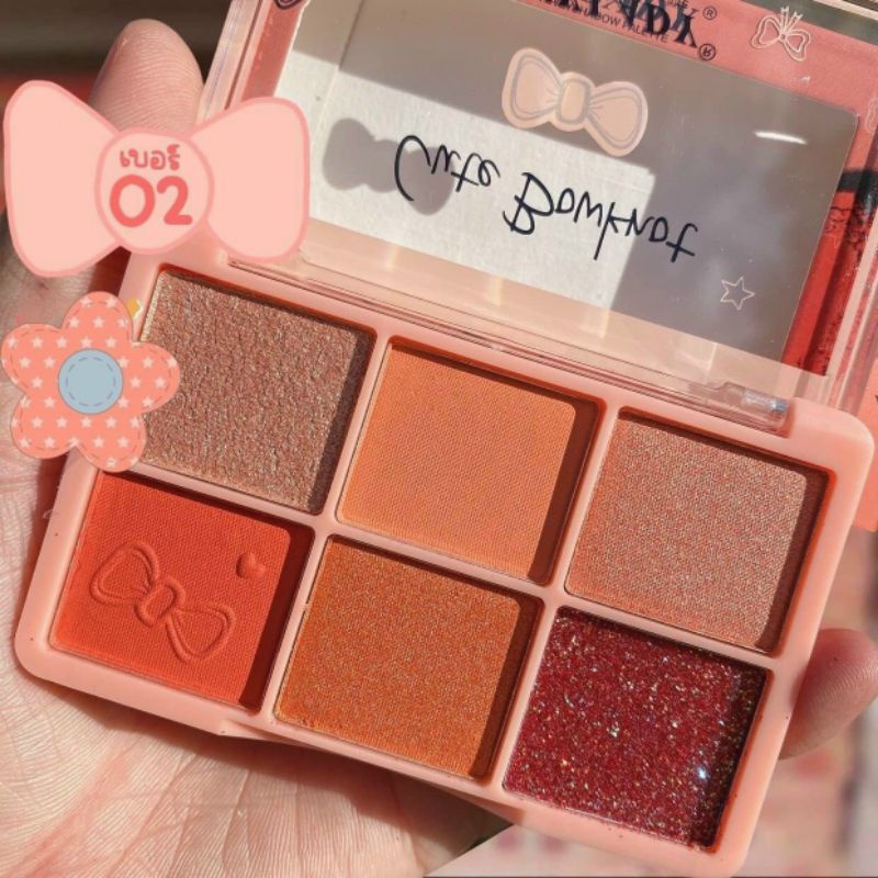 Phấn mắt Anylady Cute 6 ô