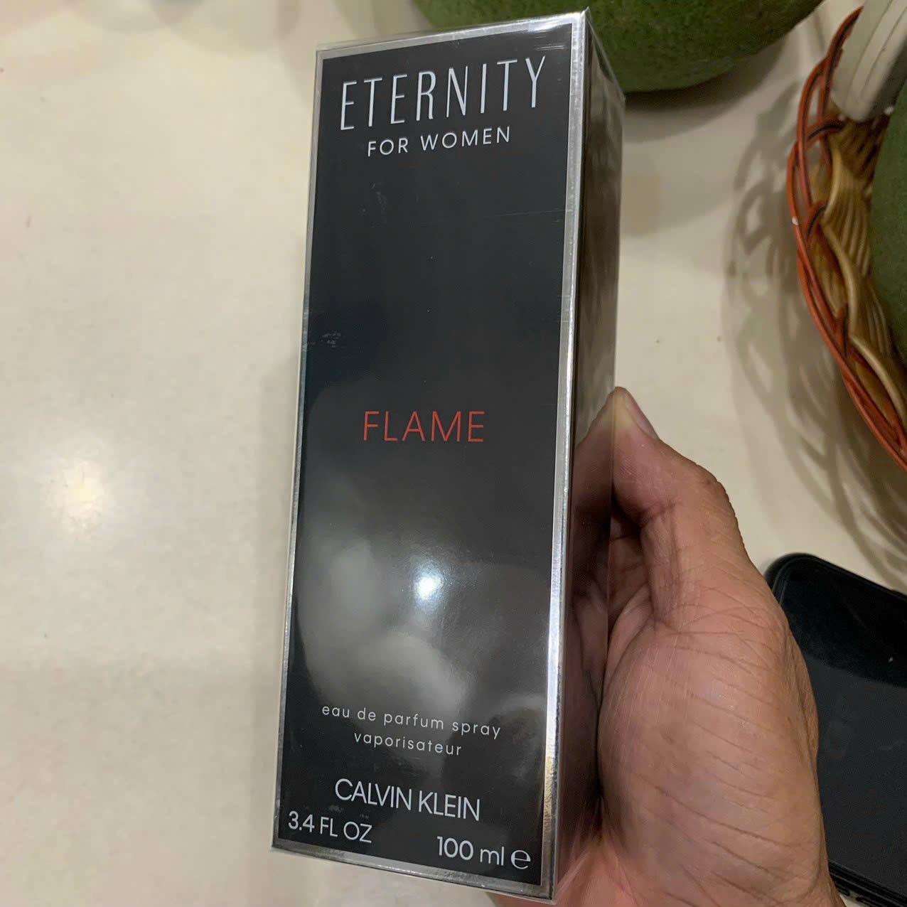 Nước hoa nữ : ck eternity flame for women 100ml full seal