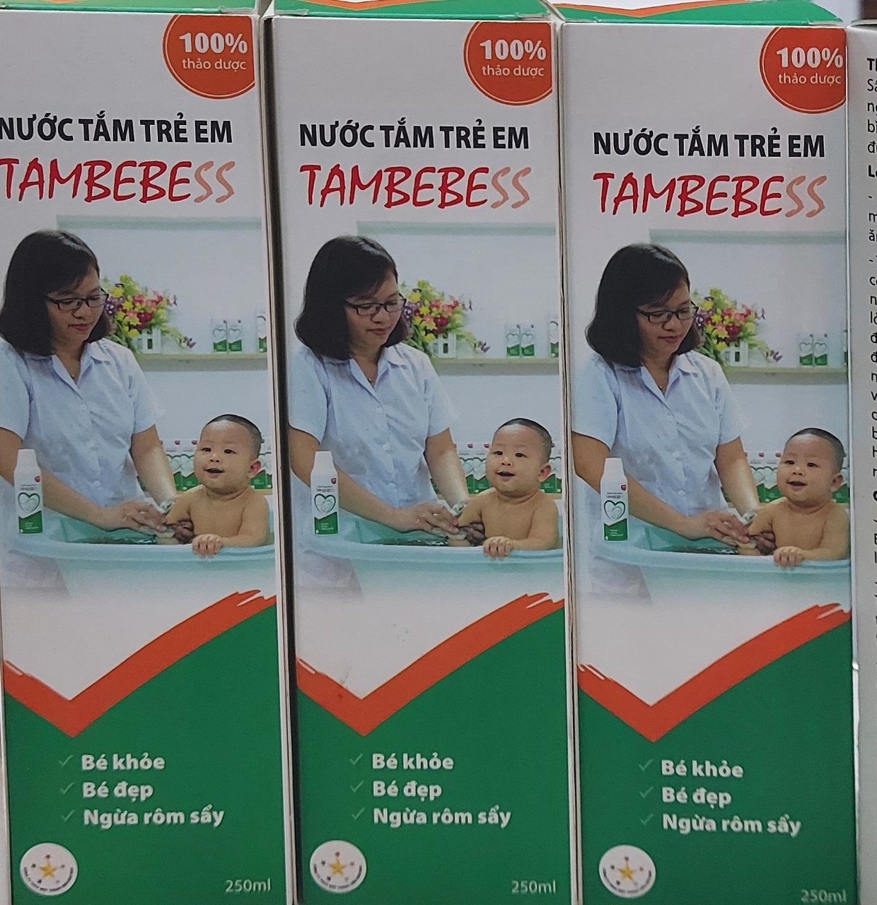 Tambebess - nước tắm trẻ em tambebess