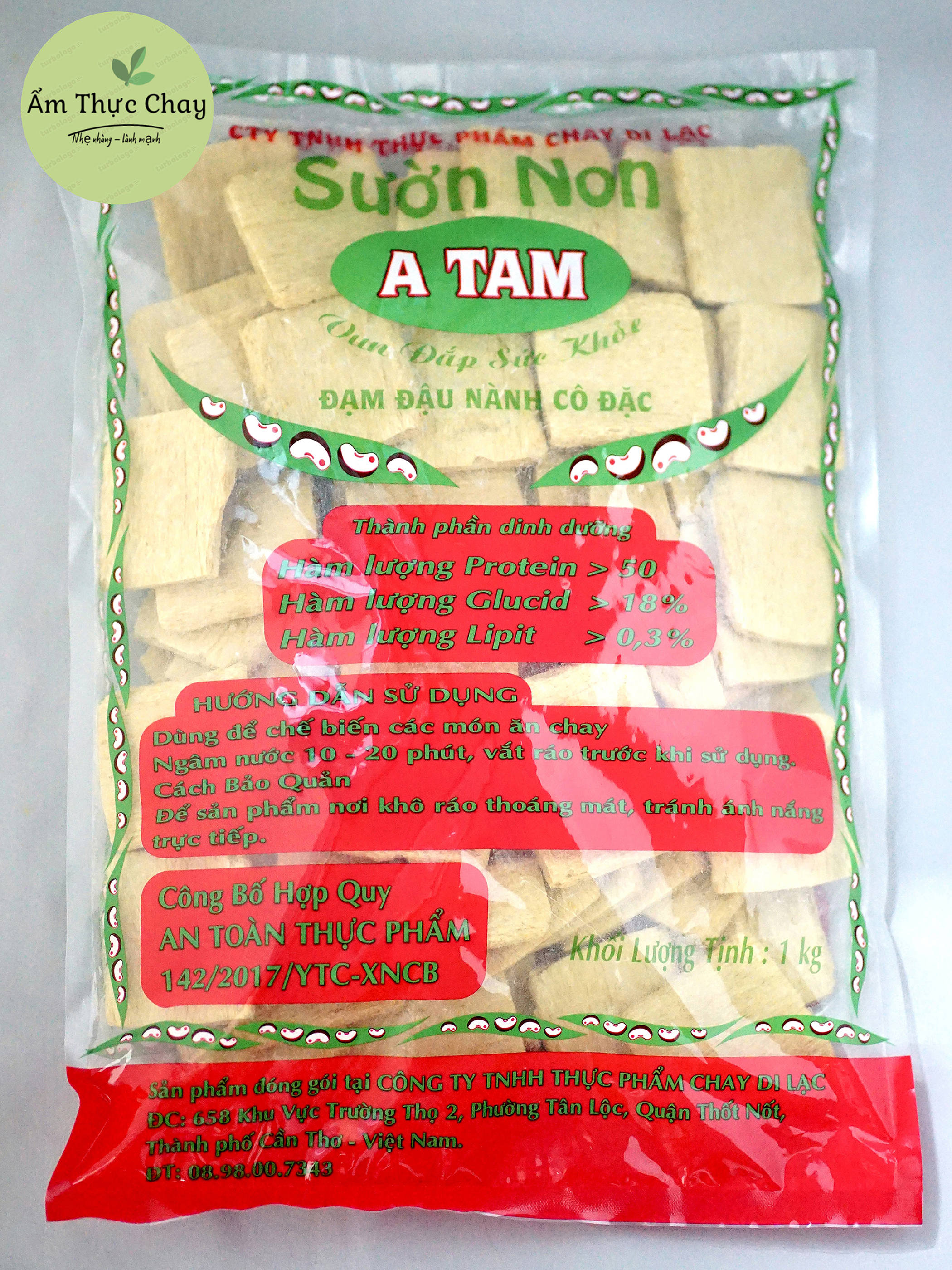 BÁO GIÁ MÌ CHAY HƯƠNG SEN A-ONE - GÓI 85G (1) | Shopee Lazada Sendo Tiki mới nhất 62 Sườn non chay A TAM gói 1 kg, nguyên liệu hữu cơ, tự nhiên, sạch, tốt cho sức khỏe dùng chế biến những món ăn nhẹ nhàng lành mạnh ngon như, cơm tấm chay, sườn sốt chanh dây, sườn xào chua ngọt