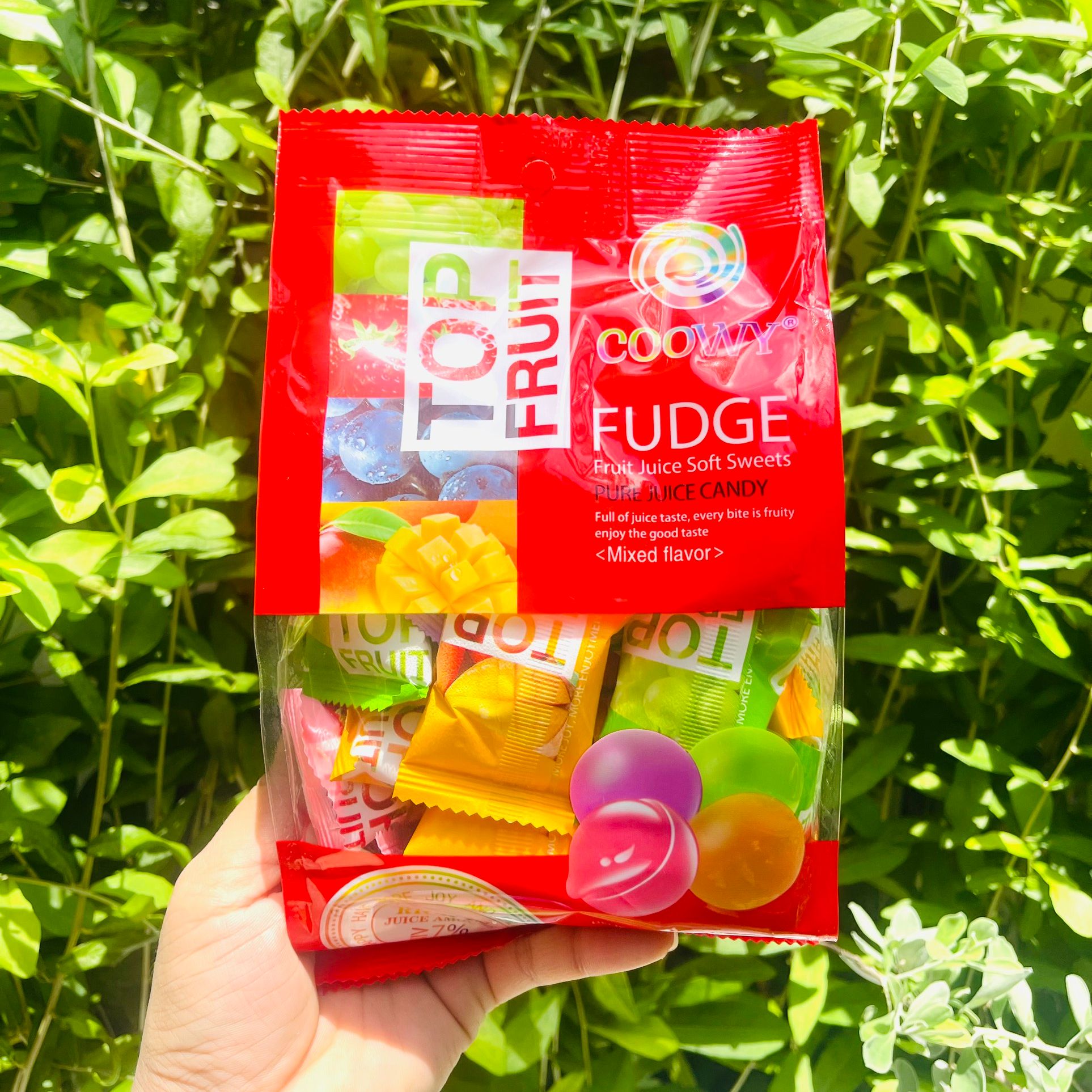 [ MIX ĐỦ VỊ ]KẸO DẺO TRÁI CÂY TOP FRUIT COOWY [MẪU MỚI 2024]