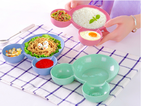 Bát ăn dặm hình gấu cho bé siêu đáng yêu