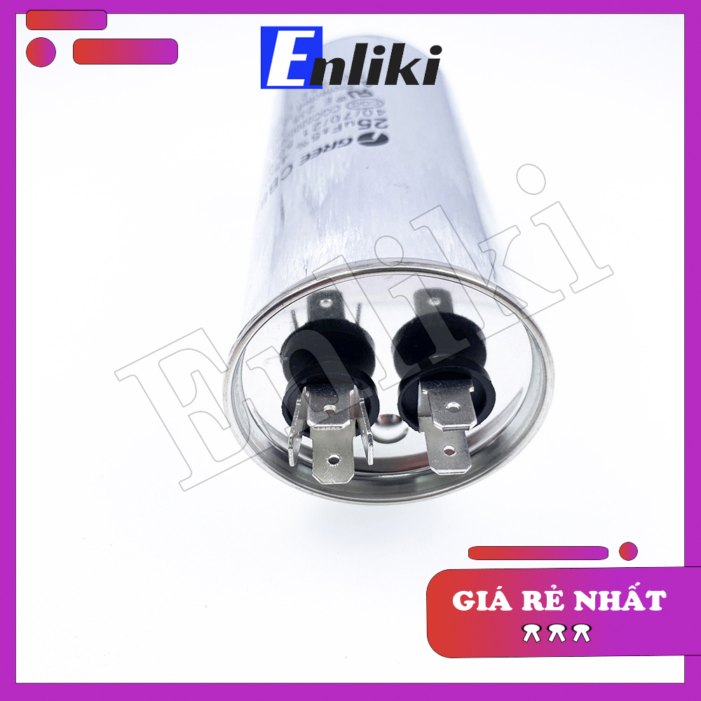 Tụ 25uF 450VAC CBB65A