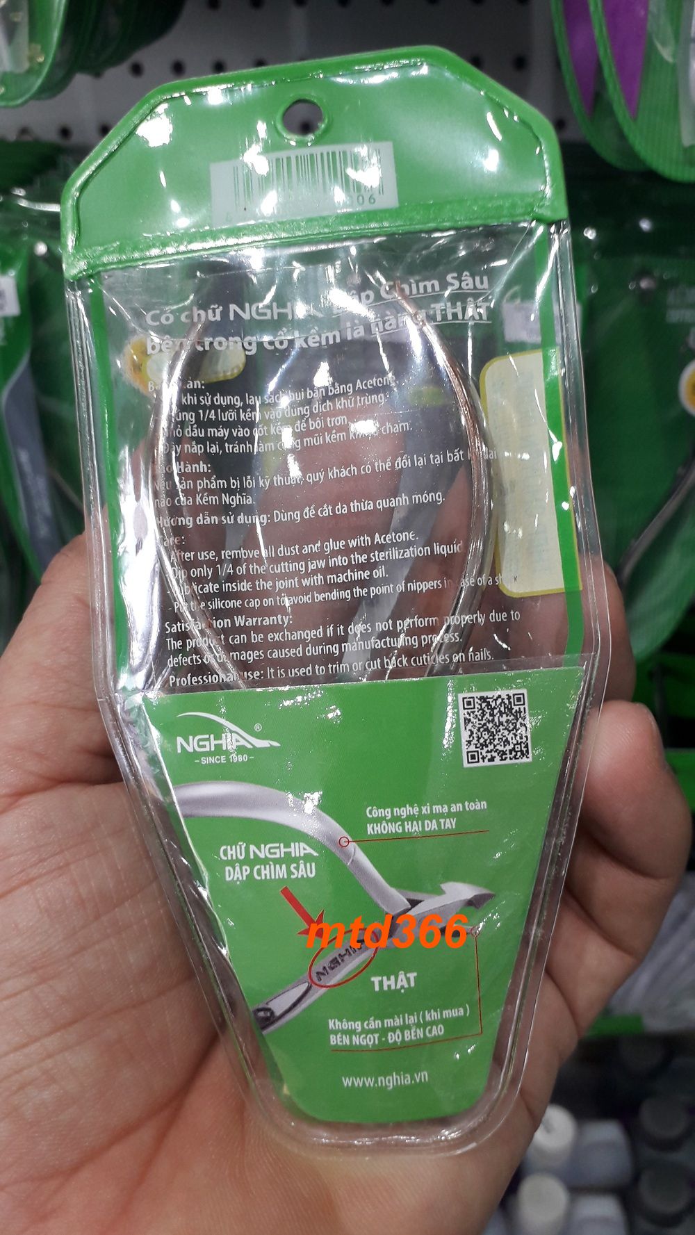Kềm Nghĩa Cắt Da D.206.