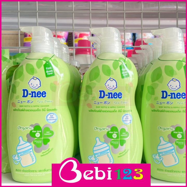 Nước Rửa Bình Sữa Dnee Organic Chai 620ml