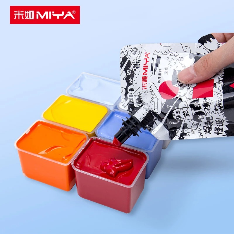[Giao Hỏa Tốc] Màu Gouache HIMI MIYA - Dạng Túi 100ml Refill