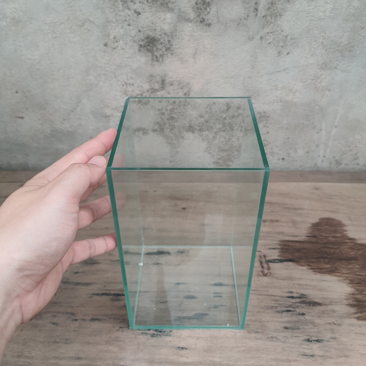 Bể cá, hồ cá kích thước 13 x 13 x 23 cm
