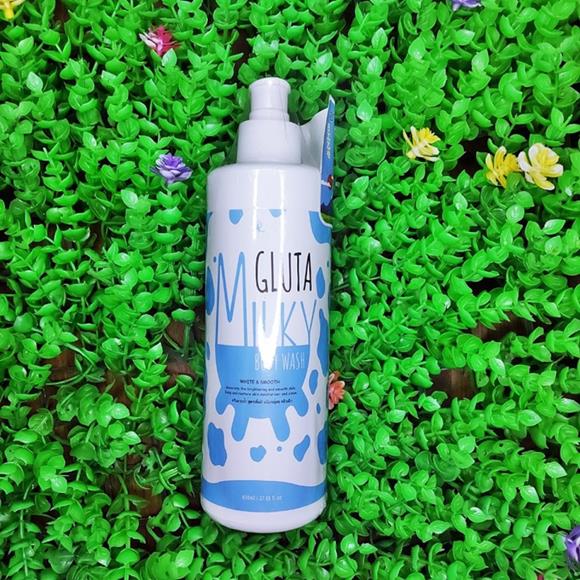 [ CHUYÊN SỈ ] Cặp Sữa Tắm Con Bò Gluta Milky Thái Lan 650ml