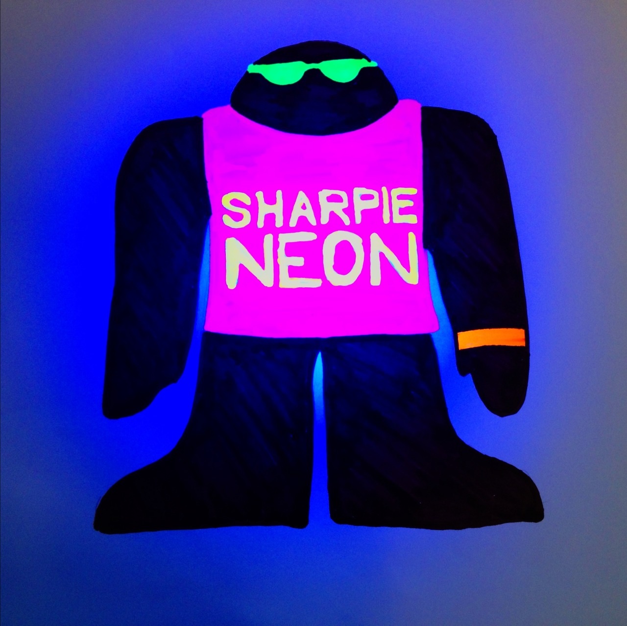 Bút lông phản quang không phai màu Sharpie Neon