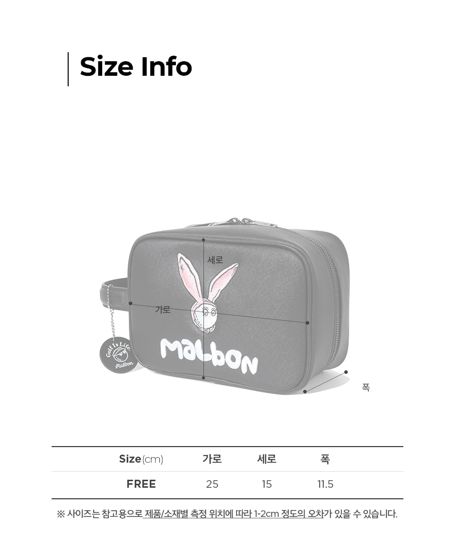 Golf Rabbit Series Clutch Bag - Pouch Bag