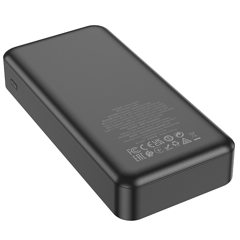 Pin Sạc Dự Phòng Hoco J102/J102A Dung Lượng 10000mAh/ 20000mAh, Sạc Nhanh 20W,Cổng Type-C Sạc Nhanh 2 Chiều