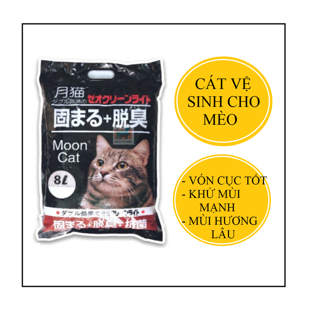 Cát Vệ Sinh Cho Mèo Nhật 8L Đủ Mùi