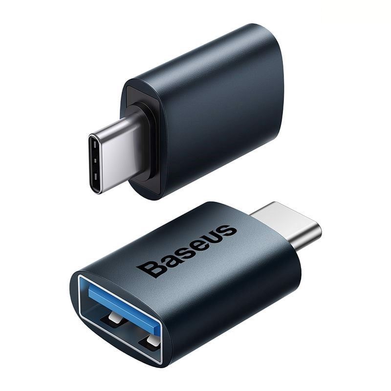 Đầu chuyển baseus type C to usb-a 3.1 tốc độ cao ingenuity series mini otg gen 2