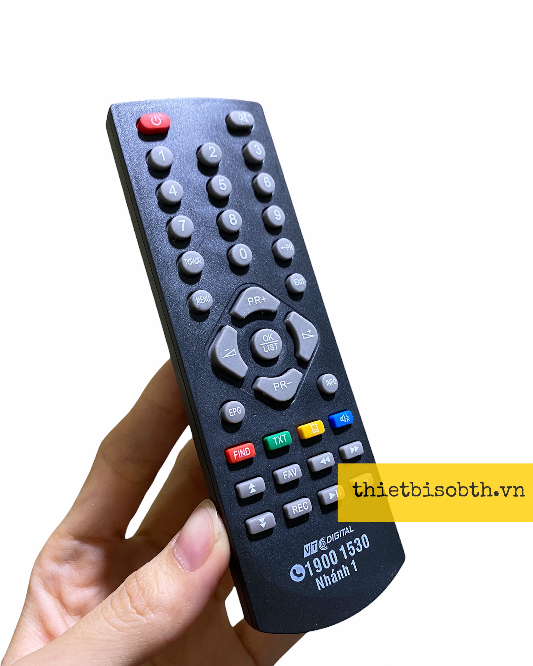 Điều khiển đầu thu kỹ thuật số VTC T201