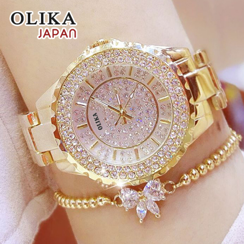 Nơi bán Đồng Hồ Nữ OLIKA Nhật Bản Đính Đá Sang Trọng, Chống Nước, Chính Hãng Nhật, Đồng hồ nữ chống nước, Đồng hồ nữ thể thao, Đồng hồ nữ hàn quốc, Đồng hồ nữ đẹp, Đồng hồ nữ thời trang, Đẹp,Sang trọng,Đẳng cấp