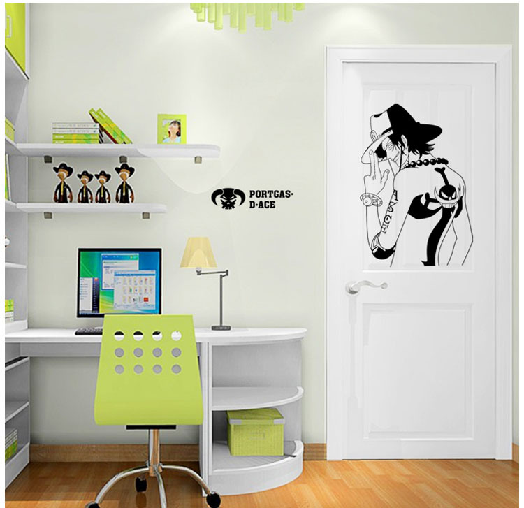 [HCM]Decal dán tường Đảo hải tặc One Piece