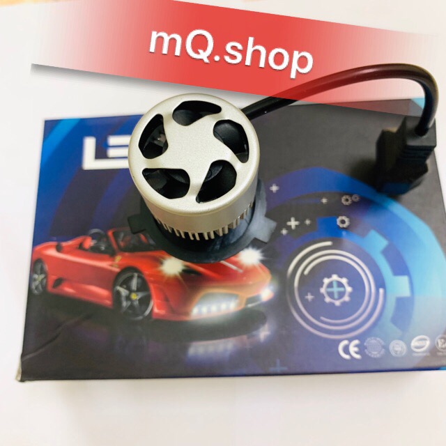 ĐÈN PHA LED C6 3 TIM LED H4 (GIÁ 1 BÓNG)  ĐÈN PHA LED C6 / X7 SÁNG MẠNH