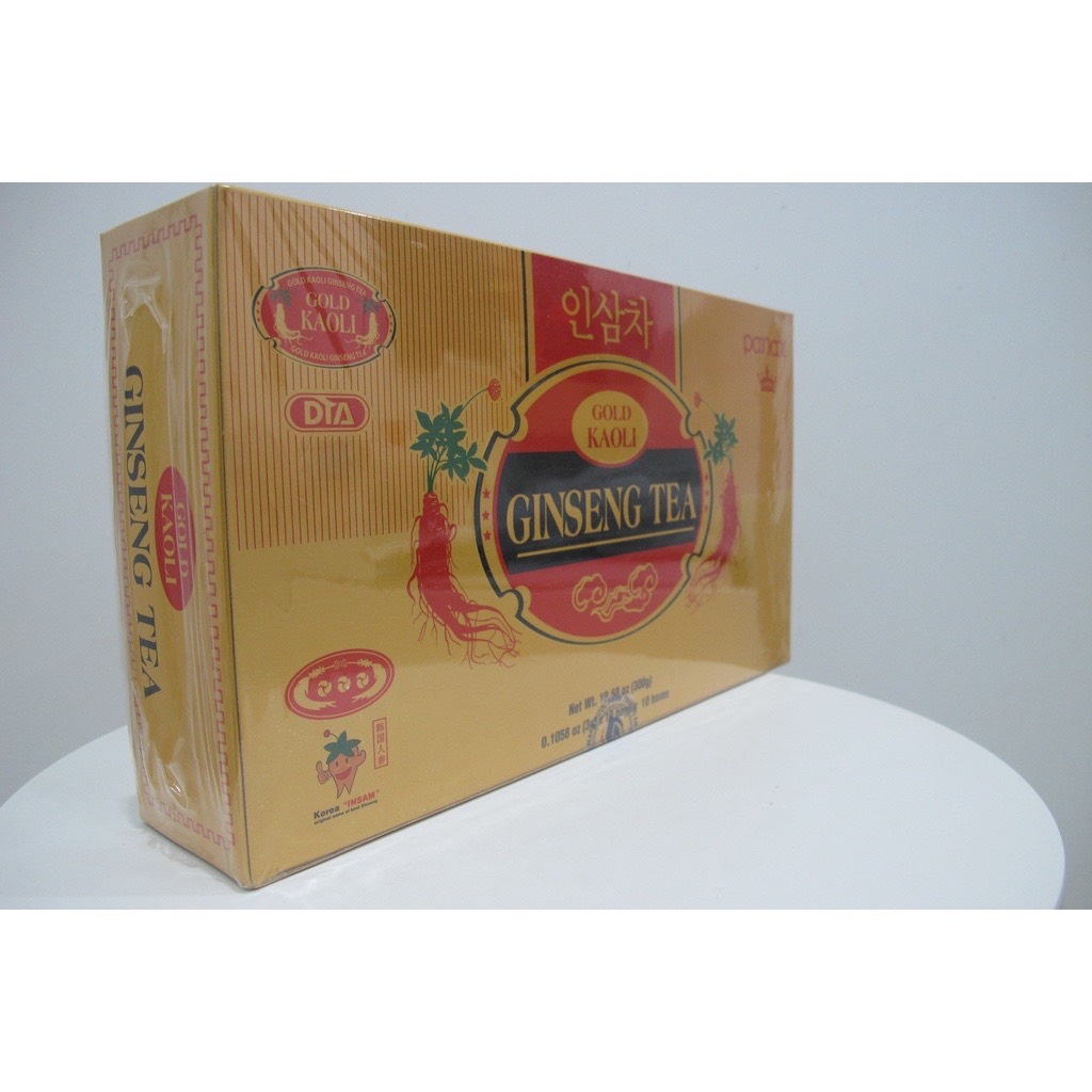 Trà nhân sâm Hàn Quốc Ginseng tea Gold Kaoli (Hộp 100 gói)