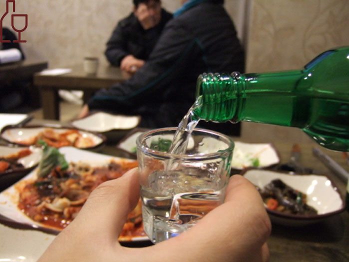 <Hot> wine Soju GoodDay Korean positioning communication 360ml