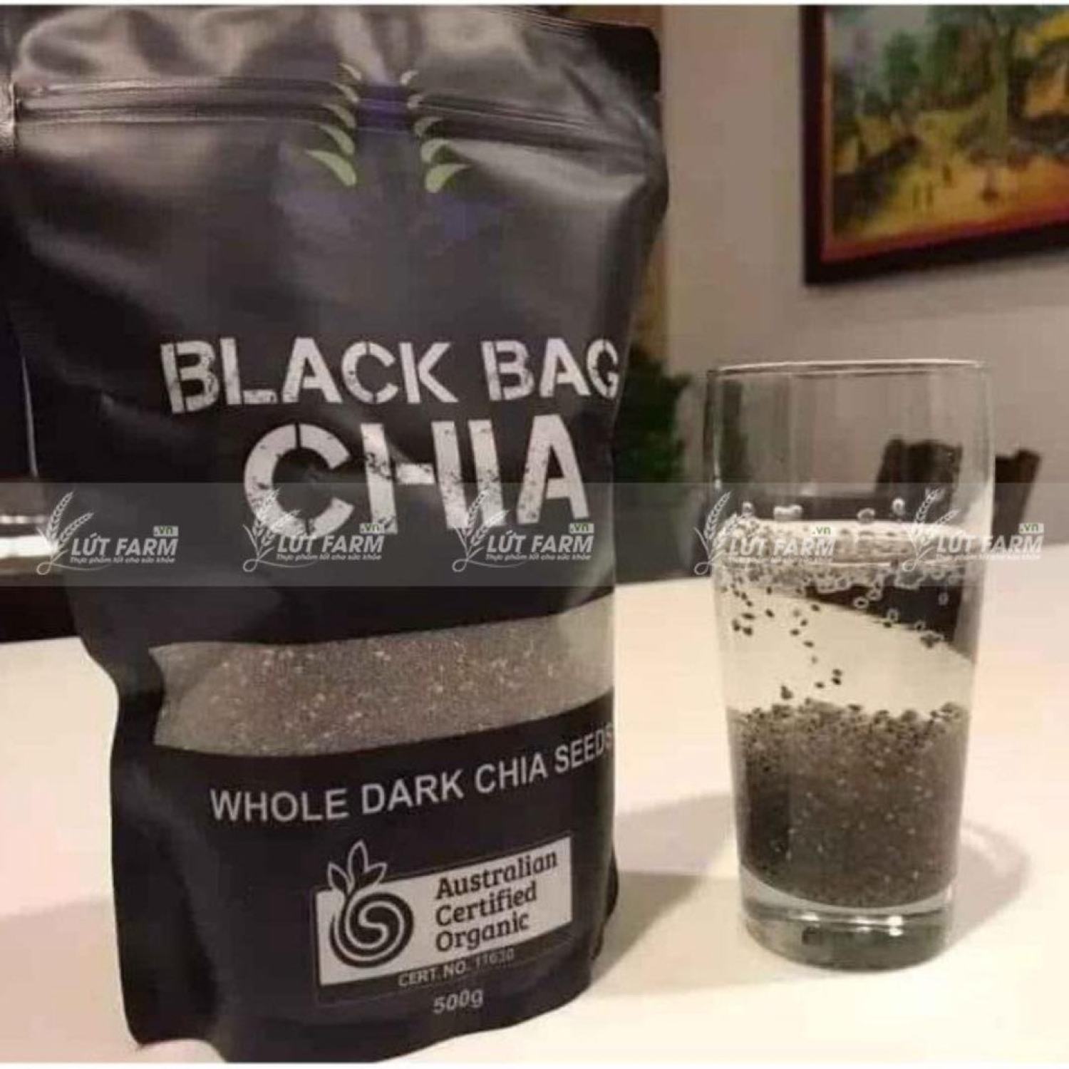 HẠT CHIA ÚC BLACK BAG 500gr