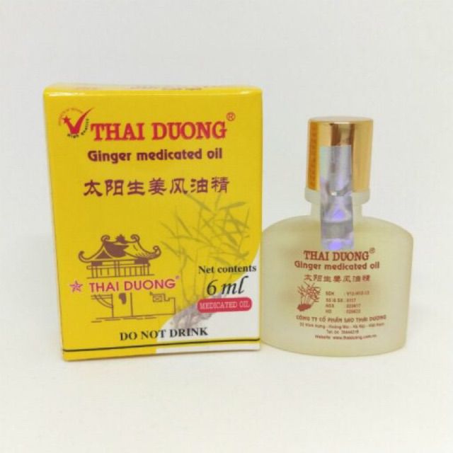 Dầu gừng Thái Dương chai 6ml