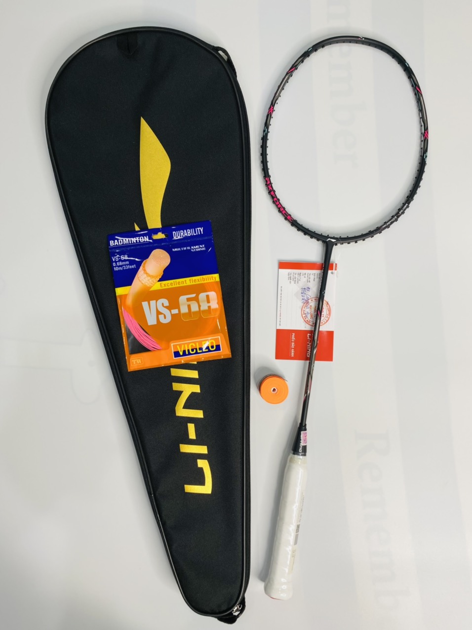 Vợt cầu lông lining axforce cannon tặng công căng vợt + bao đựng vợt + quấn cán