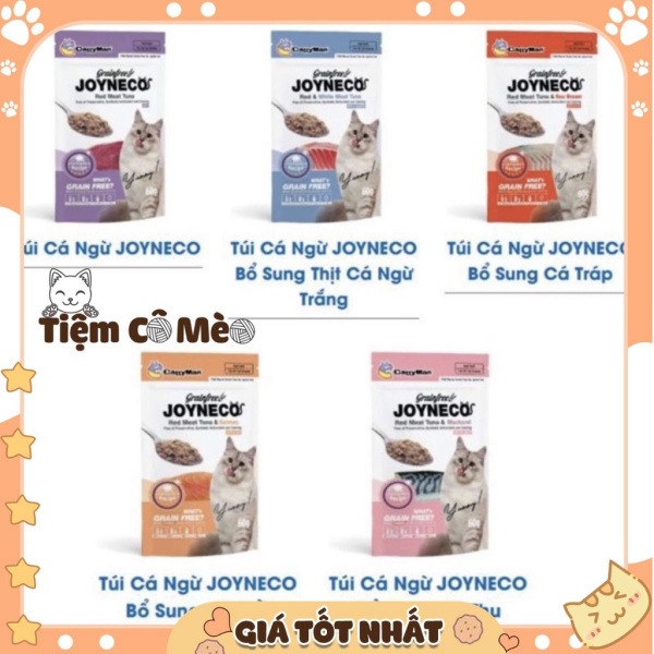💎[ CHẤT LƯỢNG ] Pate Joyneco Cattyman cho mèo túi 60g - [Quận 2] - Thức ăn dinh dưỡng cho mèo🍁