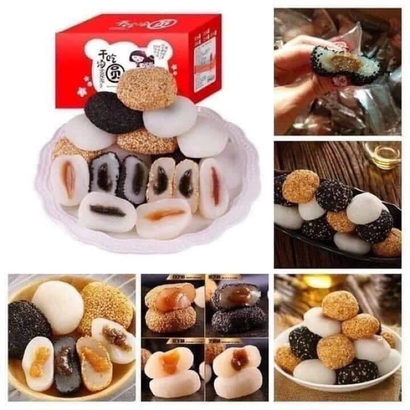 2kg bánh mochi tròn mix vị