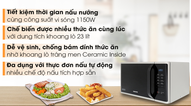 Lò vi sóng Sharp R-G620 VN (ST) 20 lít