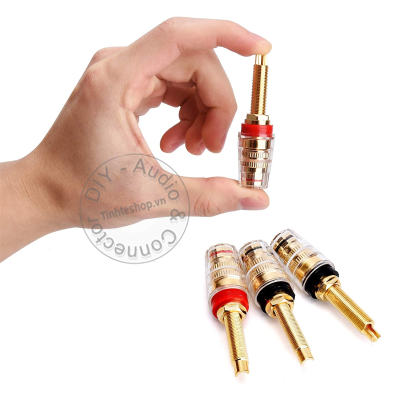 Cọc loa bắp chuối - Trạm loa đa tác dụng chuôi dài 4 chiếc