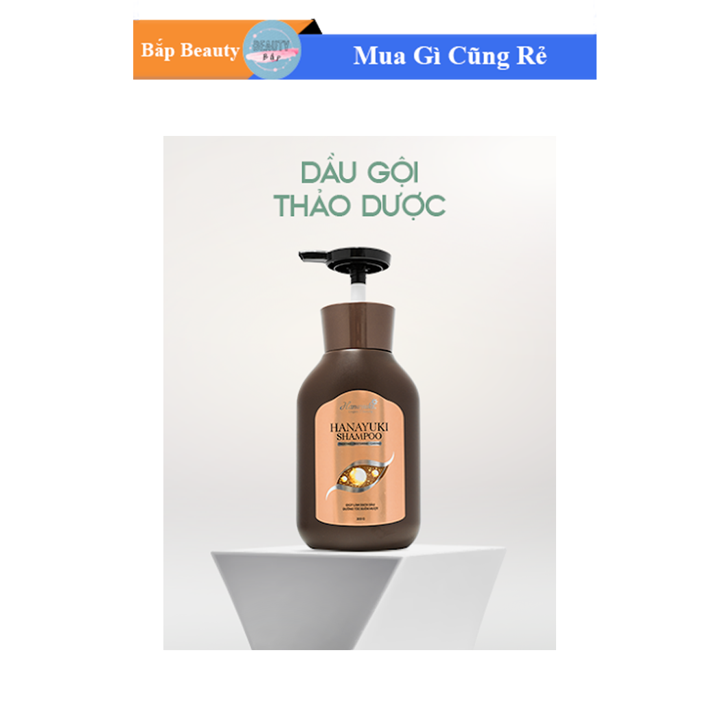 Dầu gội dưỡng tóc chắc khỏe Hanayuki Shampoo 300ml