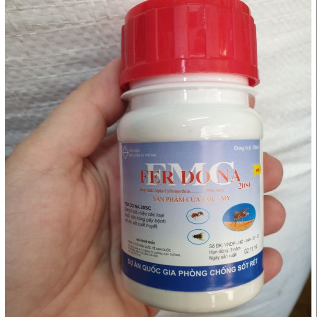 Hanpet - (chai 100ml ) Thuốc muỗi FERDONA - dạng pha nước phun
