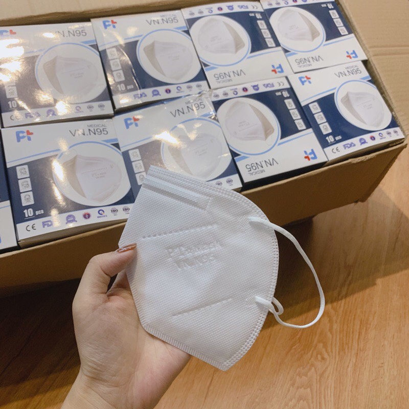 Khẩu Trang N95 4 Lớp PT ( 1 Hộp 10 Cái )