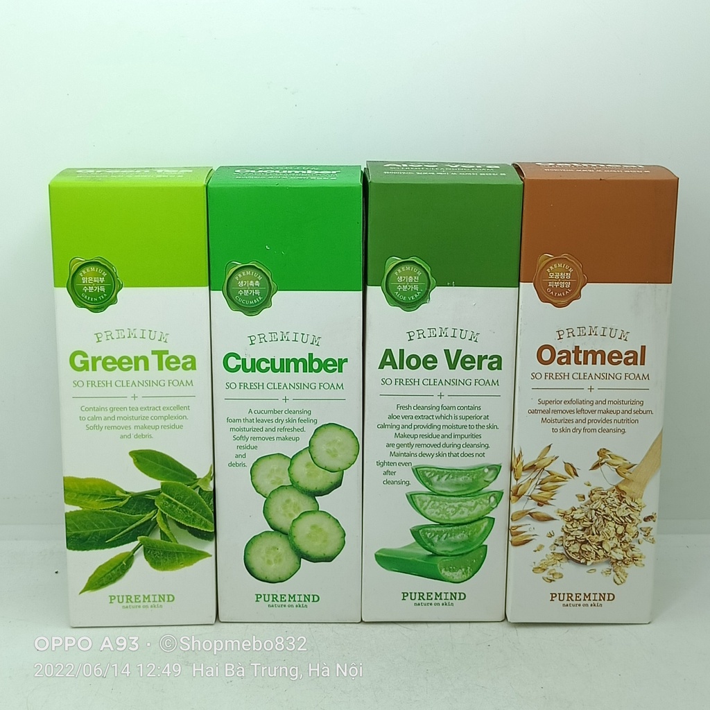 Sữa rửa mặt PUREMIND tuýp 100ml