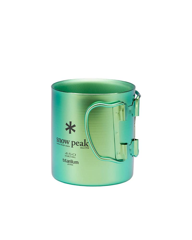 Ly Giữ Nhiệt Snow Peak Titanium Double Wall Colored Cup 450ml