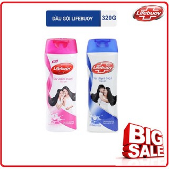 [HCM] Dầu gội Lifebuoy 320g