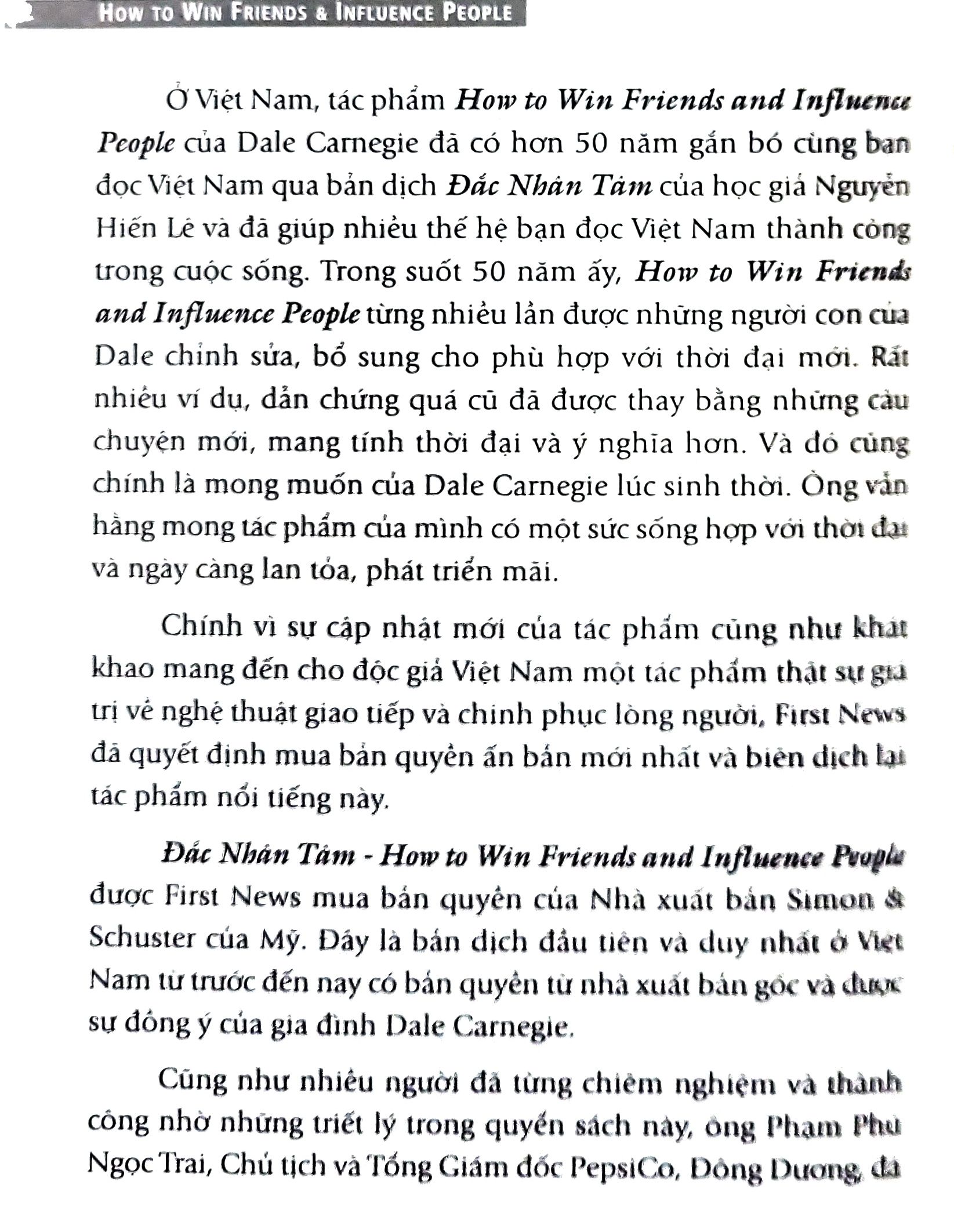 Sách - Đắc nhân tâm - How to win Friends & Influence People