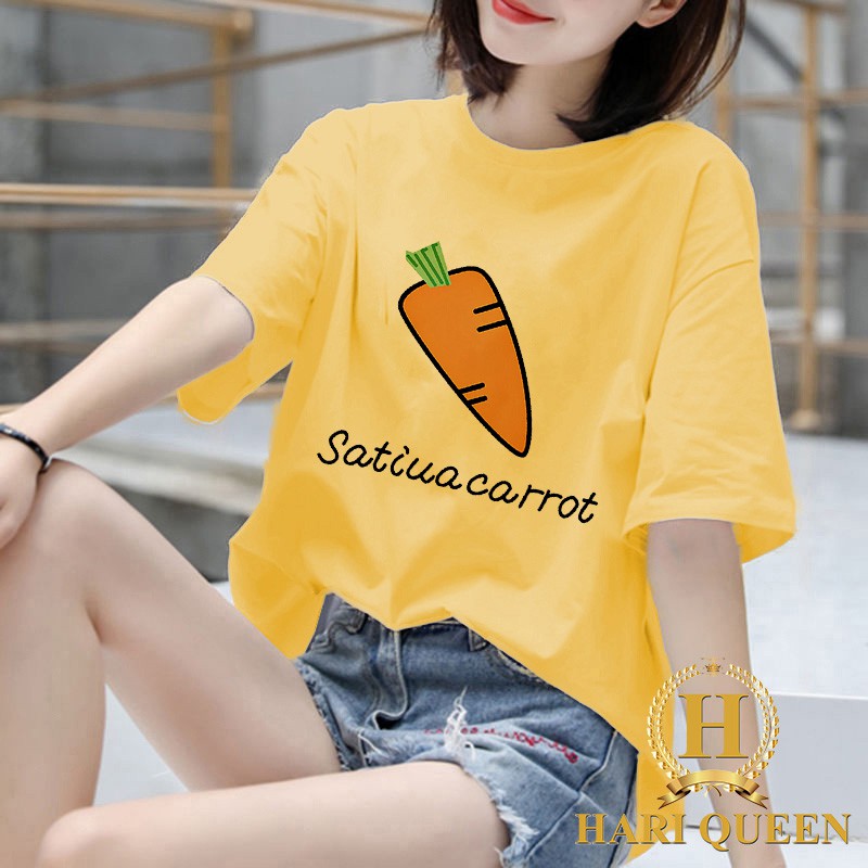 Áo phông củ cà rốt Satiua HARI0520