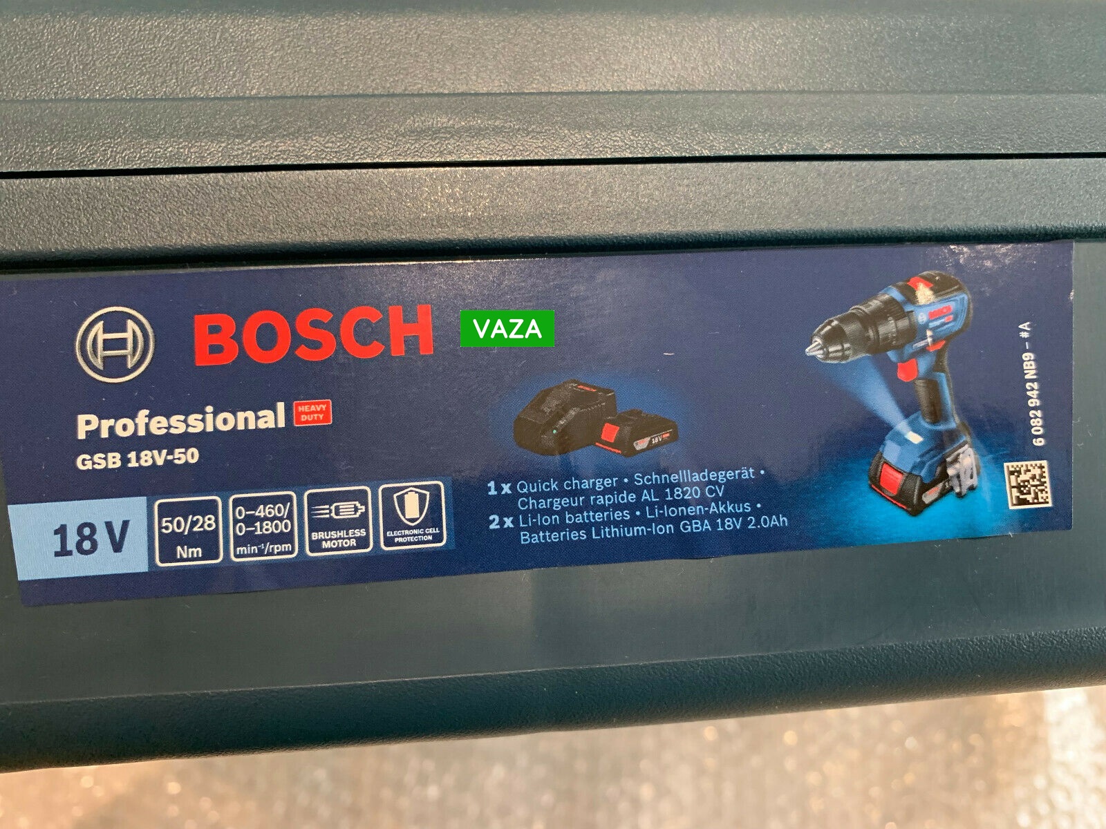 Máy khoan pin Bosch GSB 18V-50