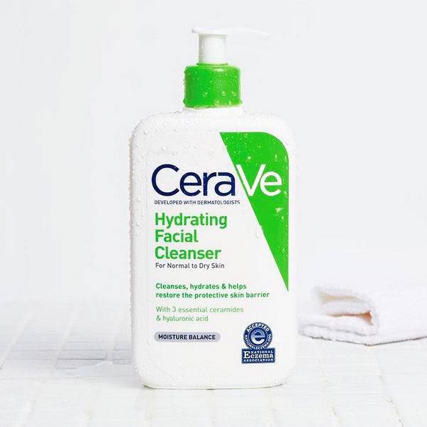 [HCM]Sữa rửa mặt Cerave Hyrating Facial Cleanser 355ml DÀNH CHO DA KHÔ