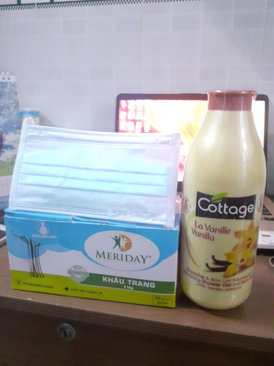 [HCM]SỮA TẮM COTTAGE 750ML PHÁP