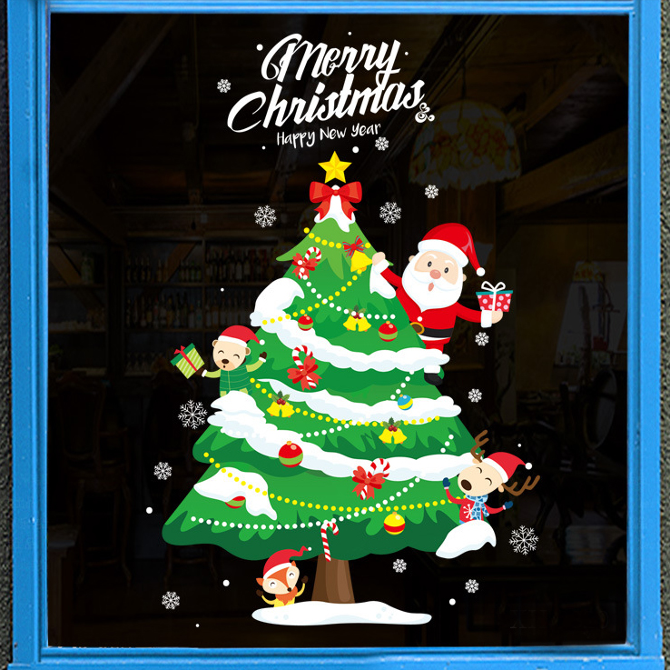 Decal Noel 2021 – Cây Thông Noel - MixASale