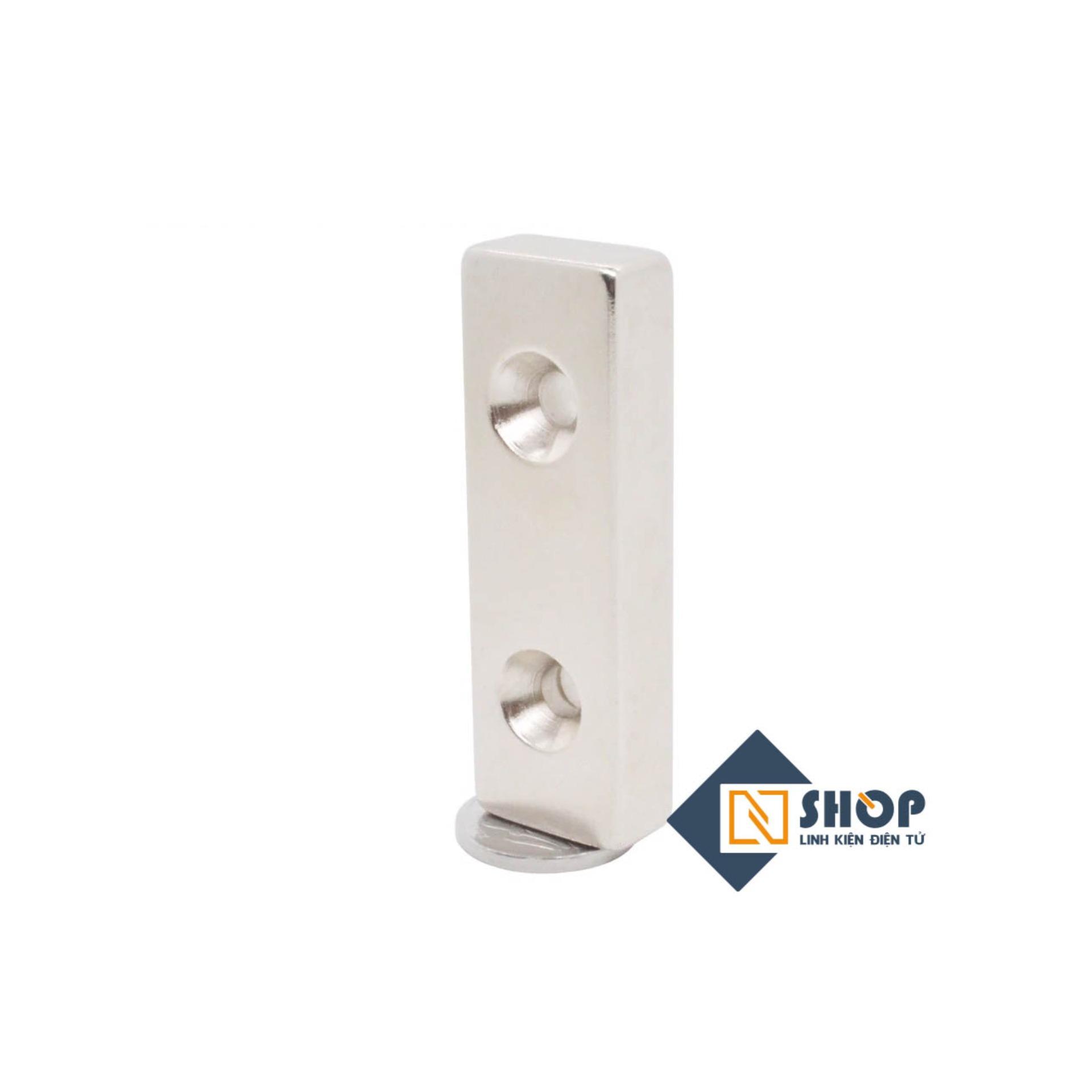 Nam Châm Đất Hiếm 2 lỗ 30x10x5