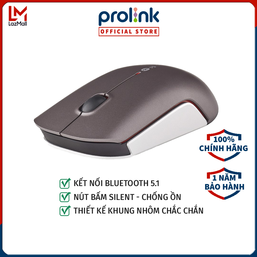 Chuột Bluetooth Silent Prolink PMB8001 - Hàng chính hãng