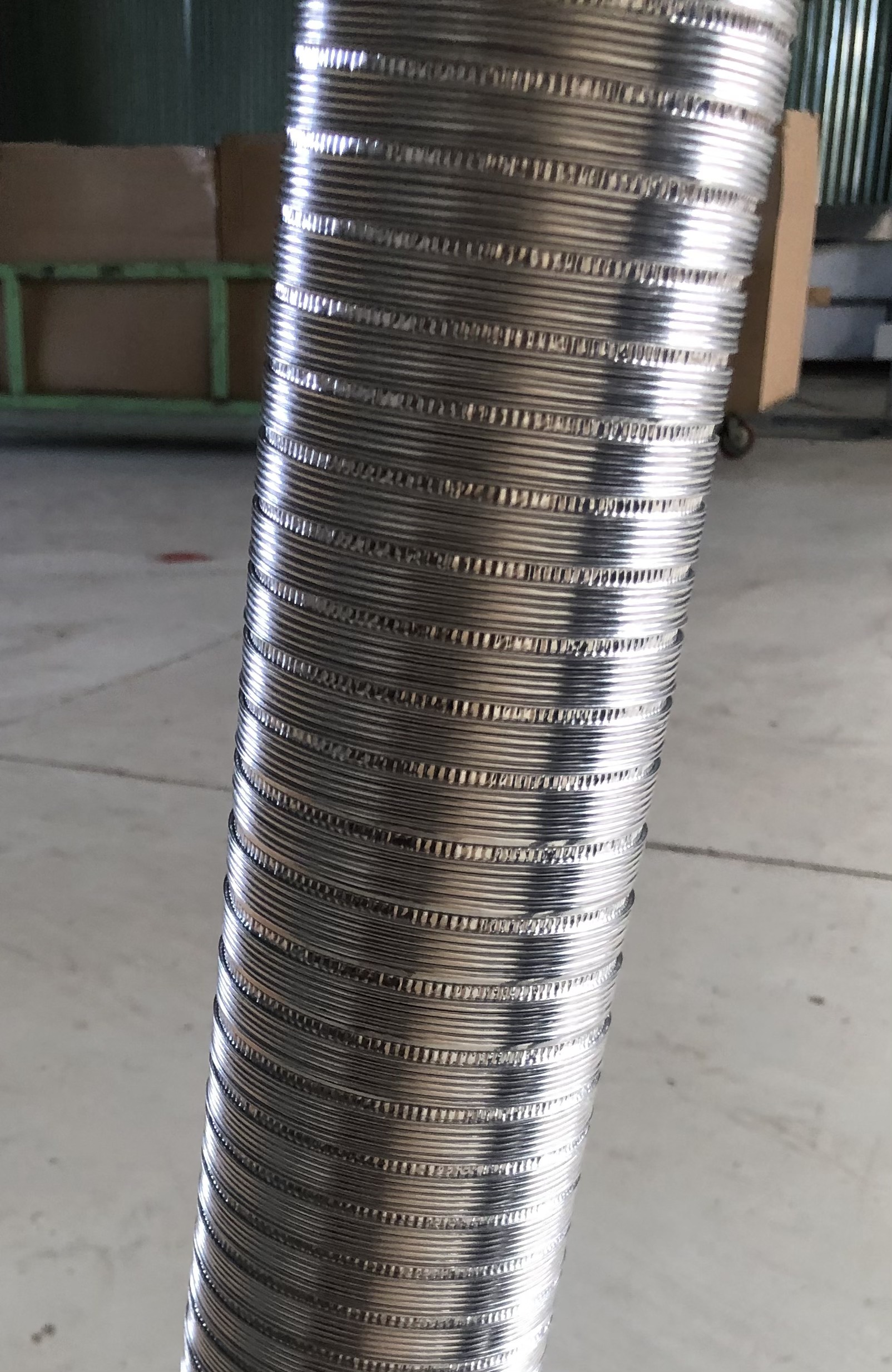 ỐNG NHÔM NHÚN ĐỊNH HÌNH - PHI 80 - DÀI 3M
