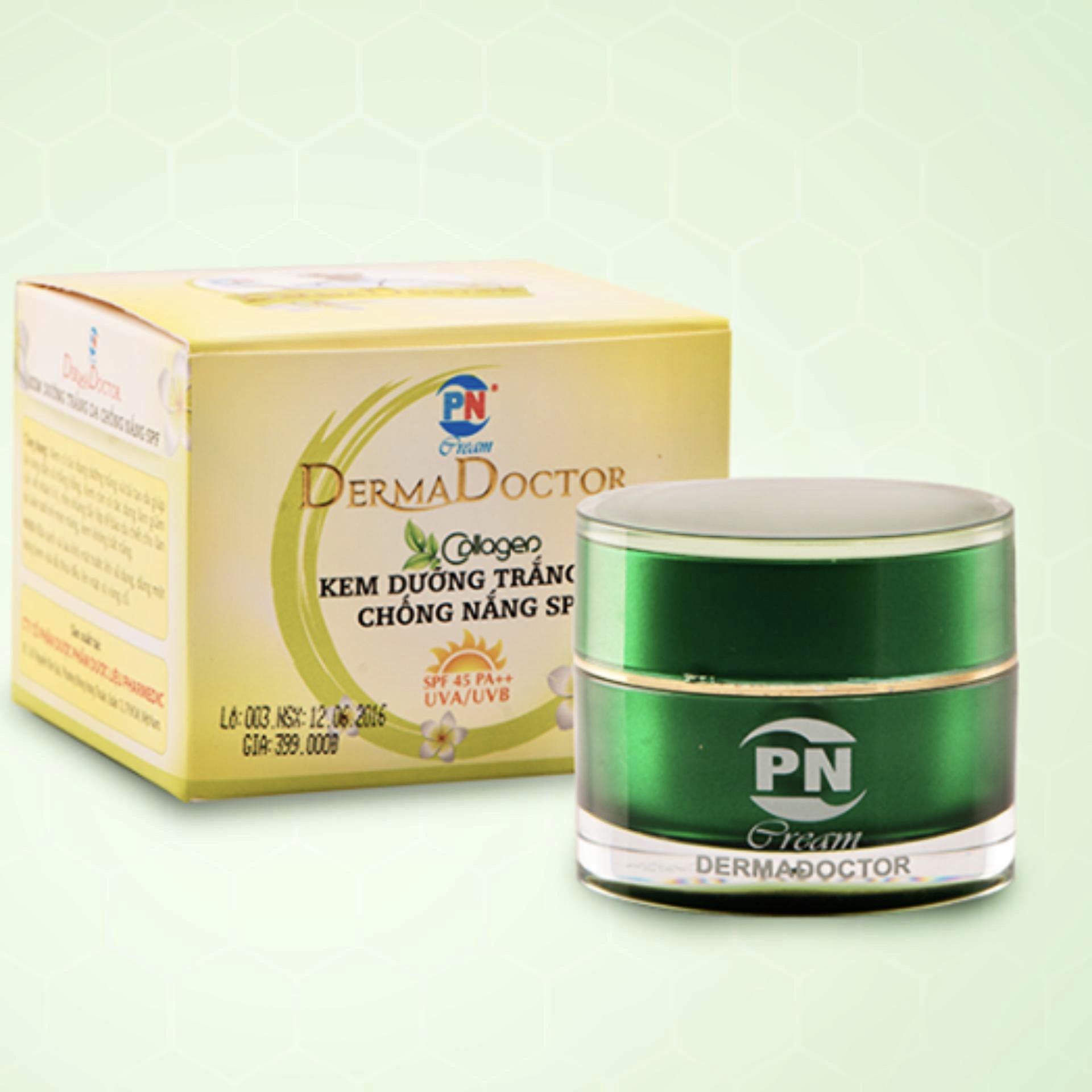 Kem derma doctor collagen dưỡng trắng da chống nắng
