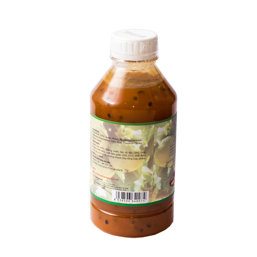 Sinh tố chanh dây Berrino (Berrino Passionfruit Crush) 1L