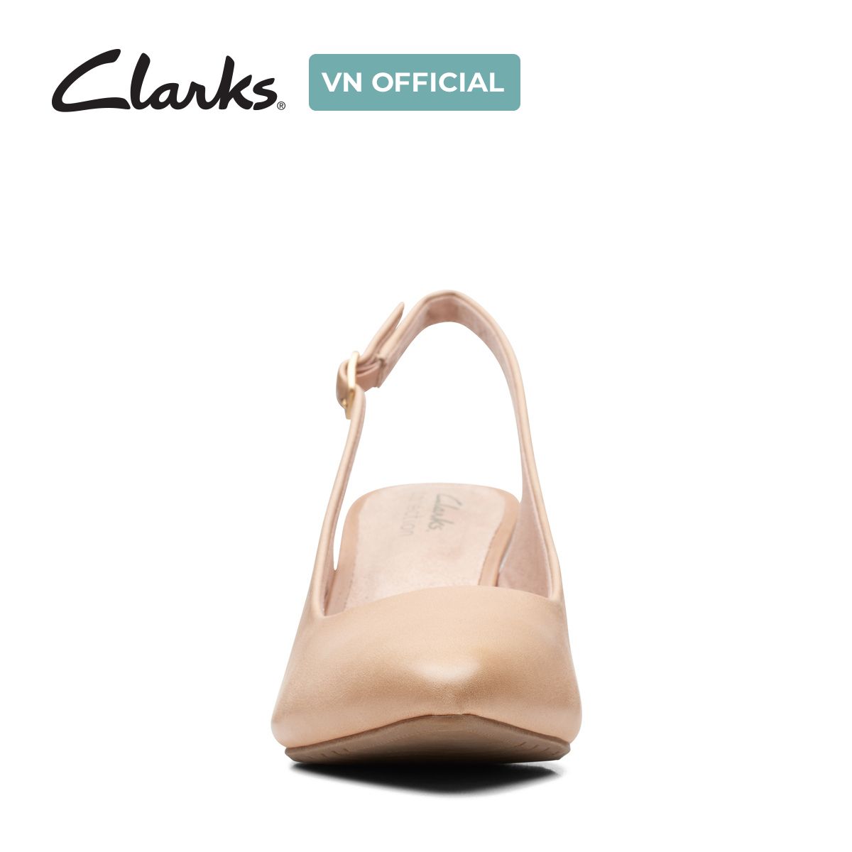 Giày Cao Gót 7cm Da Nữ Clarks - Kataleyna Step