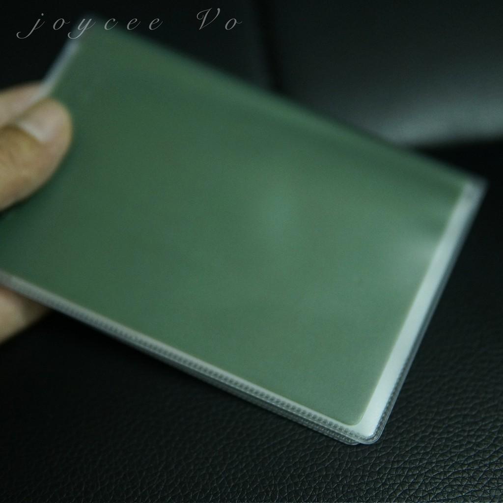Combo 2 Vỏ Bọc Hộ Chiếu Passpost PVC trong suốt