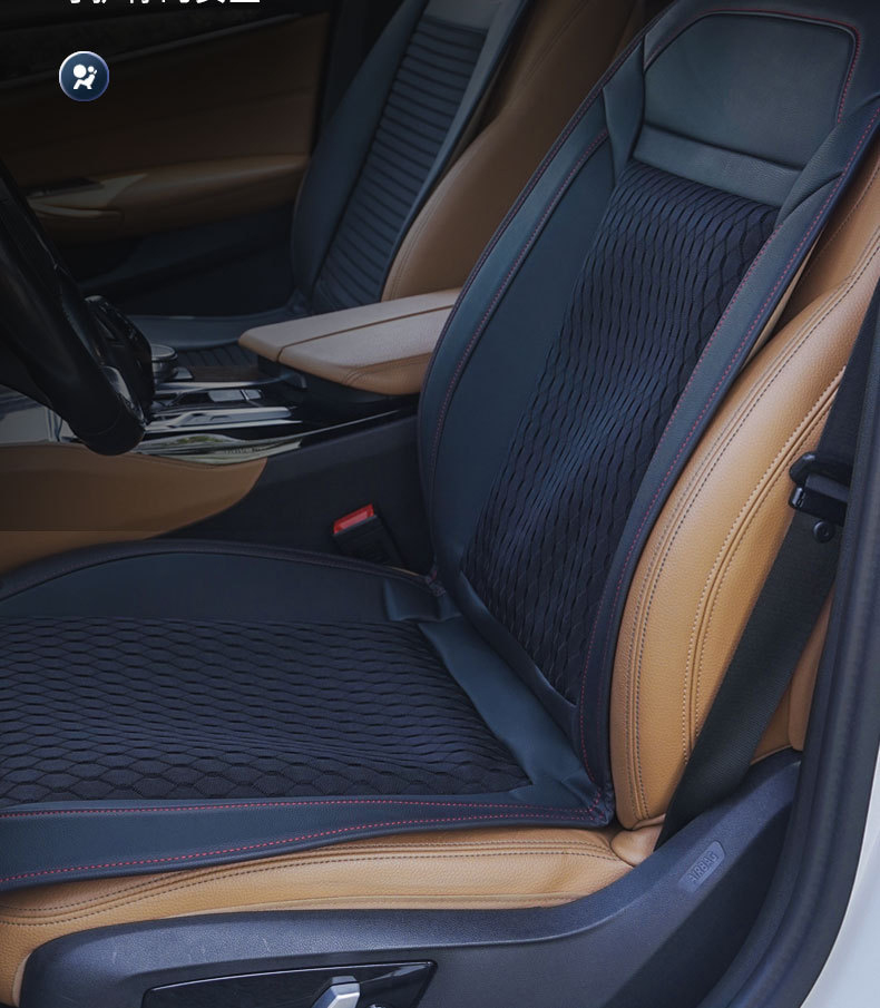 Đệm ghế massage thông hơi dùng cho ô tô - đệm massage thông hơi 16 quạt gió làm mát ghế xe